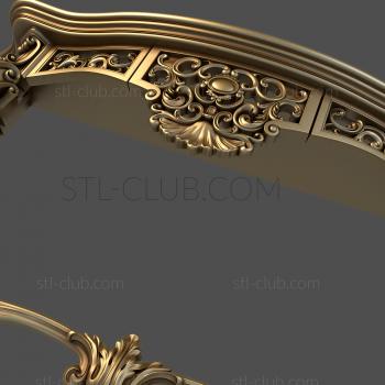 3D мадэль консоль на ЧПУ, 3d модель в stl, KN_0097 (STL)